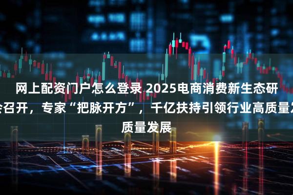 网上配资门户怎么登录 2025电商消费新生态研讨会召开，专家“把脉开方”，千亿扶持引领行业高质量发展