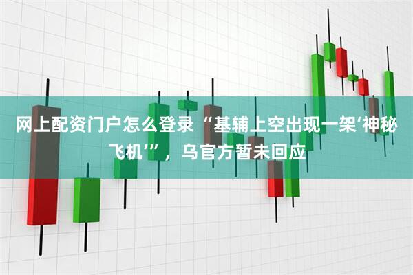 网上配资门户怎么登录 “基辅上空出现一架‘神秘飞机’”，乌官方暂未回应